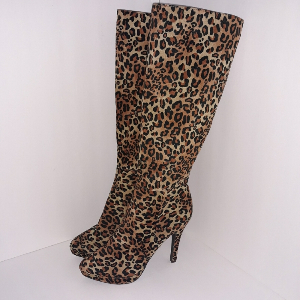Worthington Leopard Boots